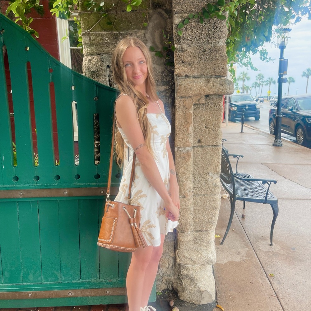 White Beach Dress🤍🌴